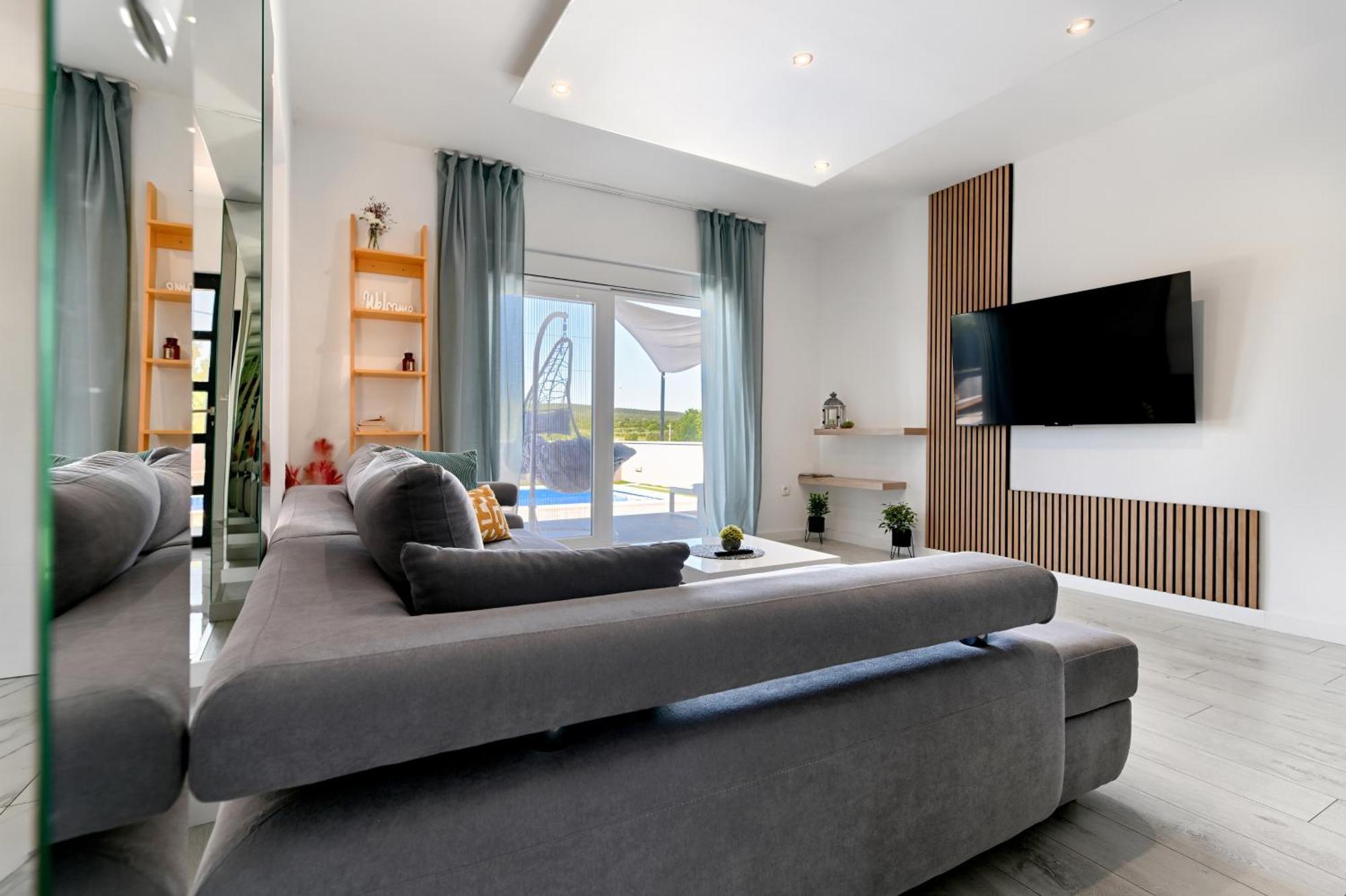 Luxurious Villa Natali Pridraga Bagian luar foto