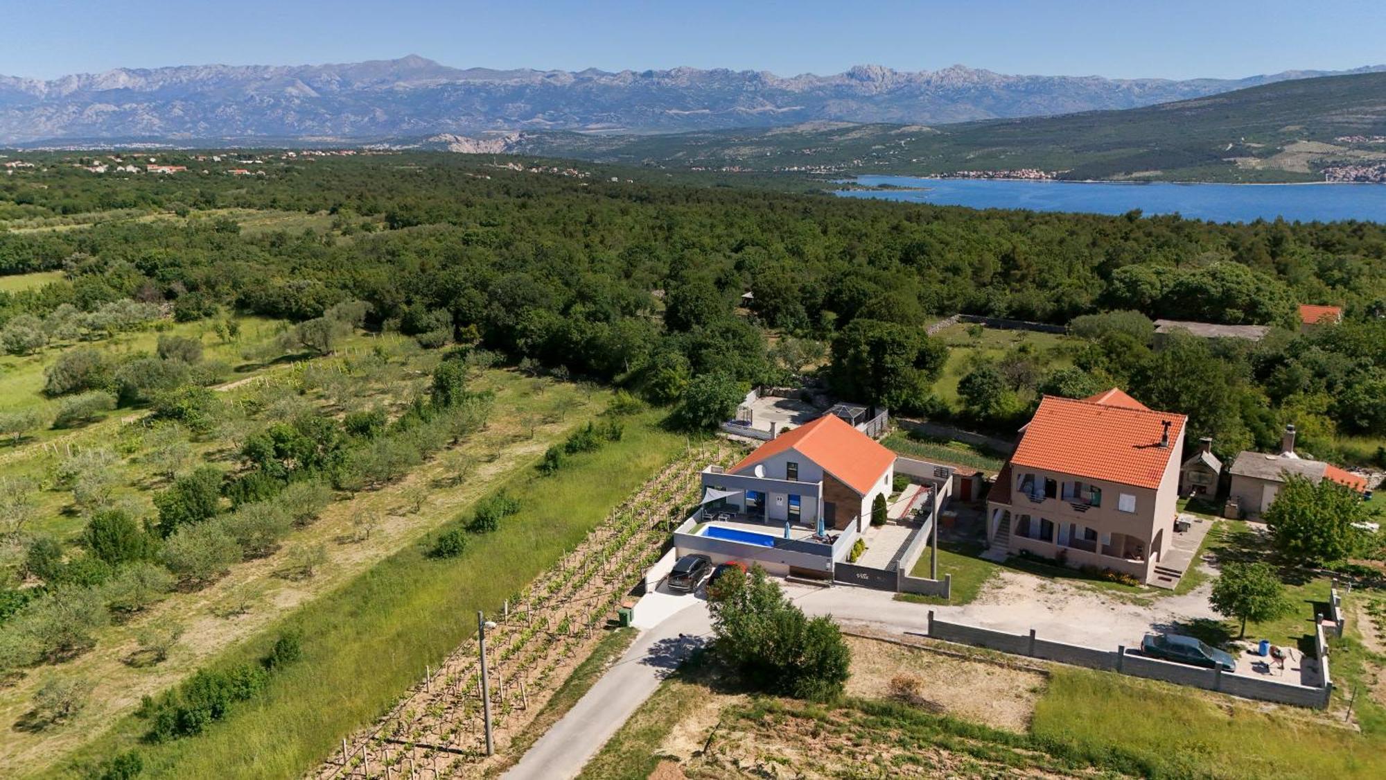 Luxurious Villa Natali Pridraga Bagian luar foto